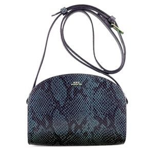 Sac Demi-Lune Leather Crossbody